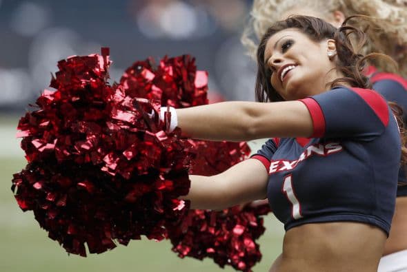 Si de motivar a los fans se trata, sólo chequen a la chica Liz de los poderosos Houston Texans de la NFL. ¡Hermosa!
