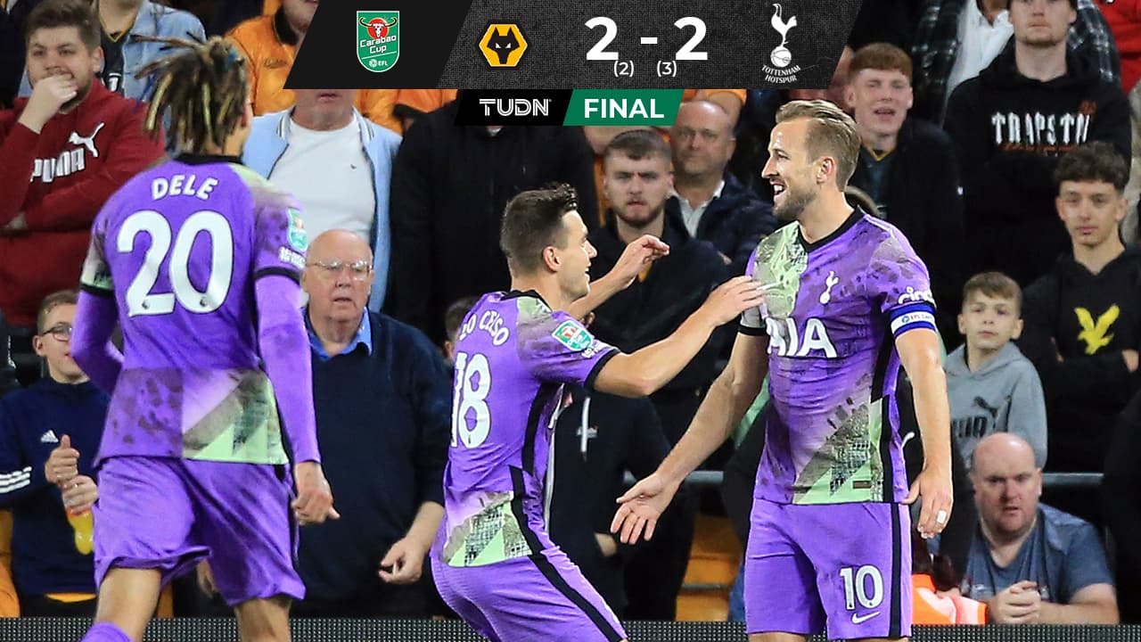 Jiménez y los Wolves son eliminados de la EFL Cup por los Spurs