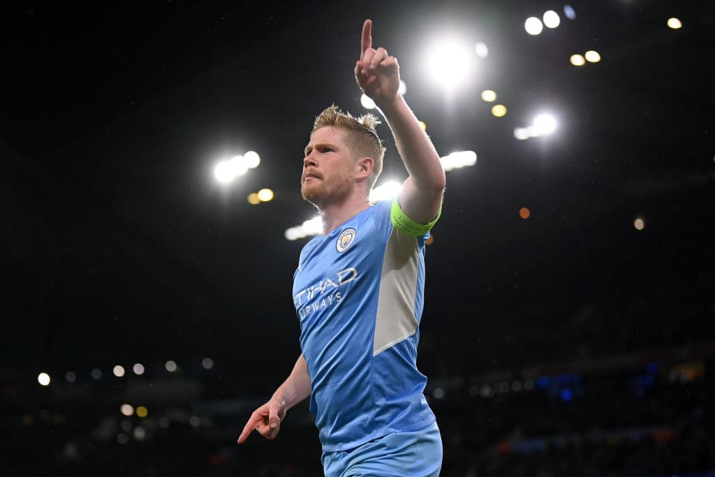 Un gol de Kevin de Bruyne bastó para que el Manchester City venciera al Atlético en la ida de los Cuartos de Final de la Champions League.