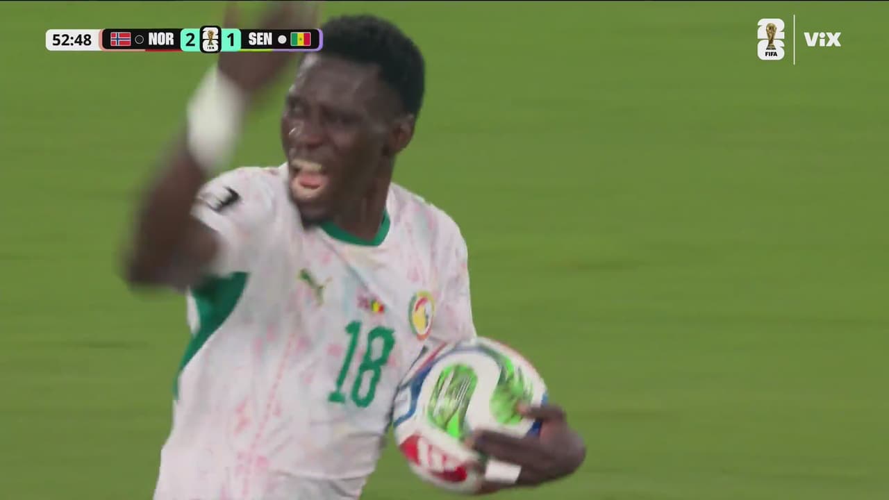 ¡Senegal responde de inmediato! Ismaila Sarr vence al arquero de Noruega