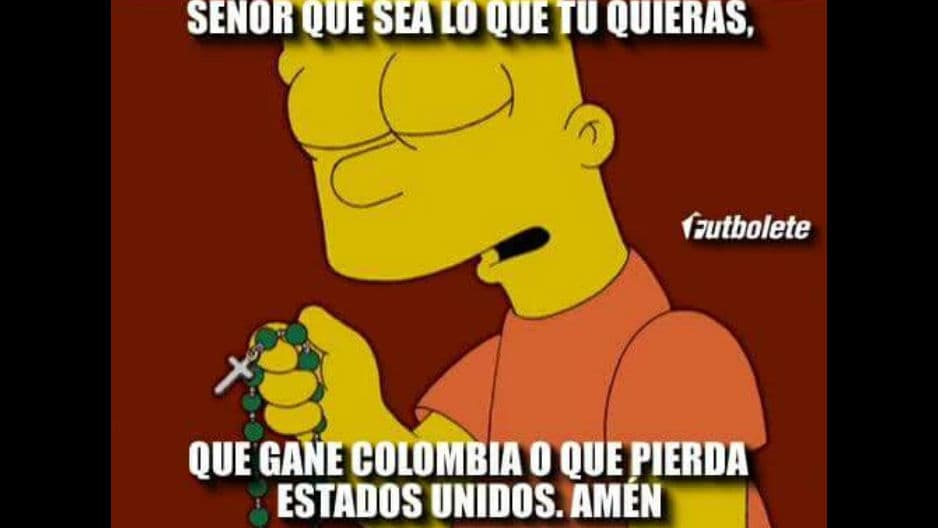 Las burlas no pudieron faltar en el útimo duelo de Colombia y Estados Unidos en la Copa América, donde los colombianos se quedaron con el tercer sitio.