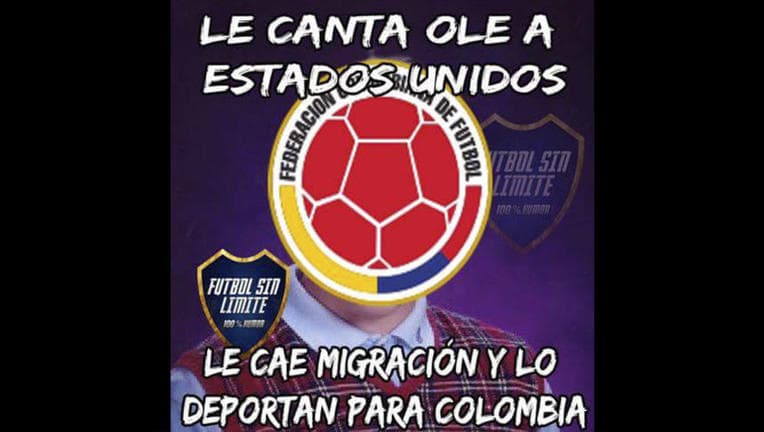 Las burlas no pudieron faltar en el útimo duelo de Colombia y Estados Unidos en la Copa América, donde los colombianos se quedaron con el tercer sitio.
