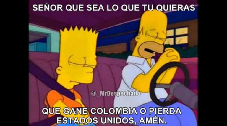Las burlas no pudieron faltar en el útimo duelo de Colombia y Estados Unidos en la Copa América, donde los colombianos se quedaron con el tercer sitio.
