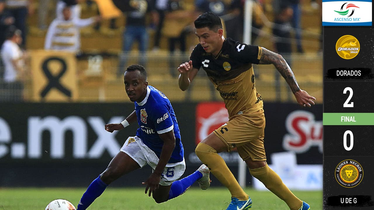Dramático triunfo de Dorados sobre Leones Negros