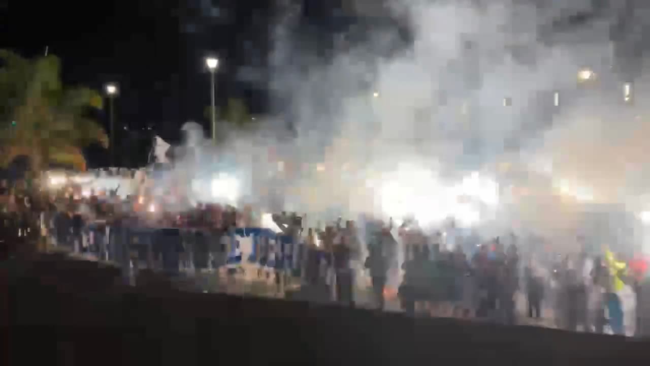 Afición del Pachuca arma tremenda pachanga con los Tuzos