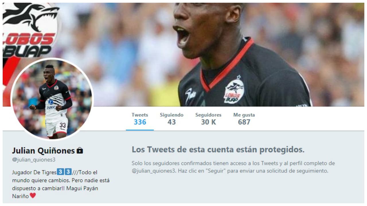 El colombiano Julián Quiñones, que con 20 años lidera la tabla de goleadores, tuvo una riña junto con su compatriota William Palacios, quien fue expulsado del club.