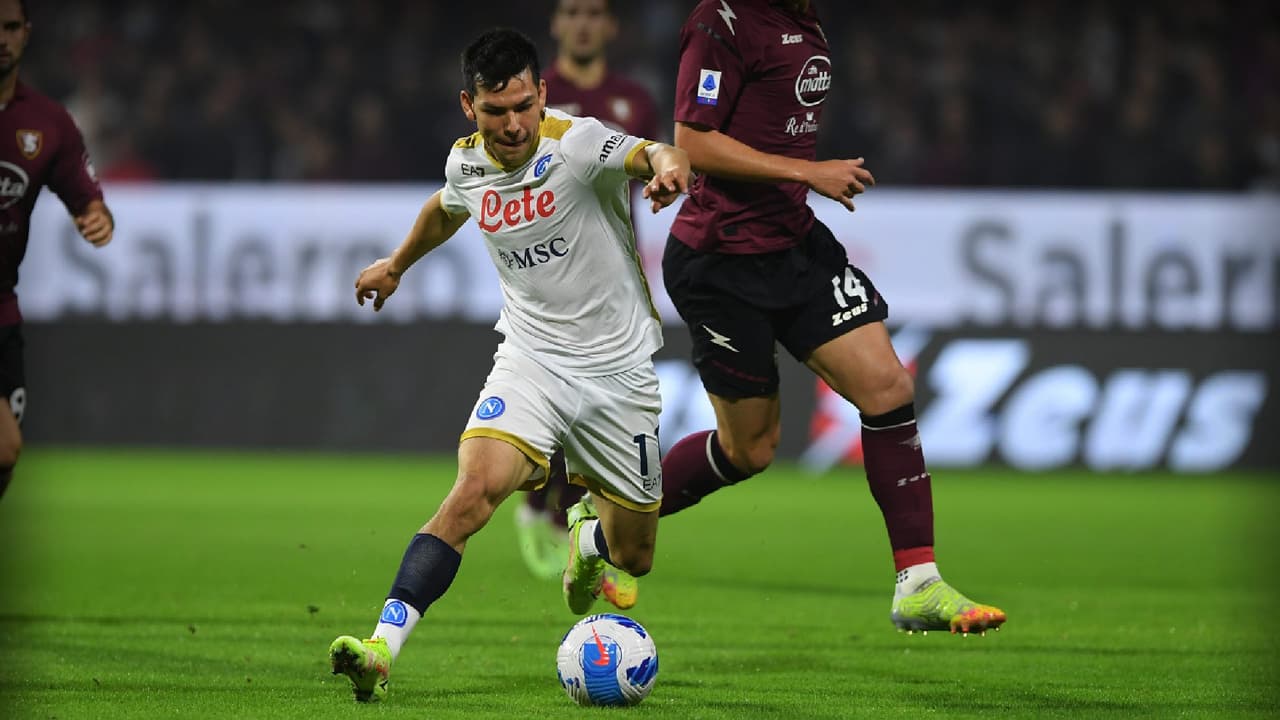 ¡Grandes noticias! 'Chucky' Lozano ya entrena con Napoli en campo