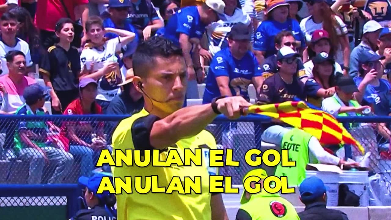 ¡Gol anulado de Pumas! Los auriazules regresan el grito de gol