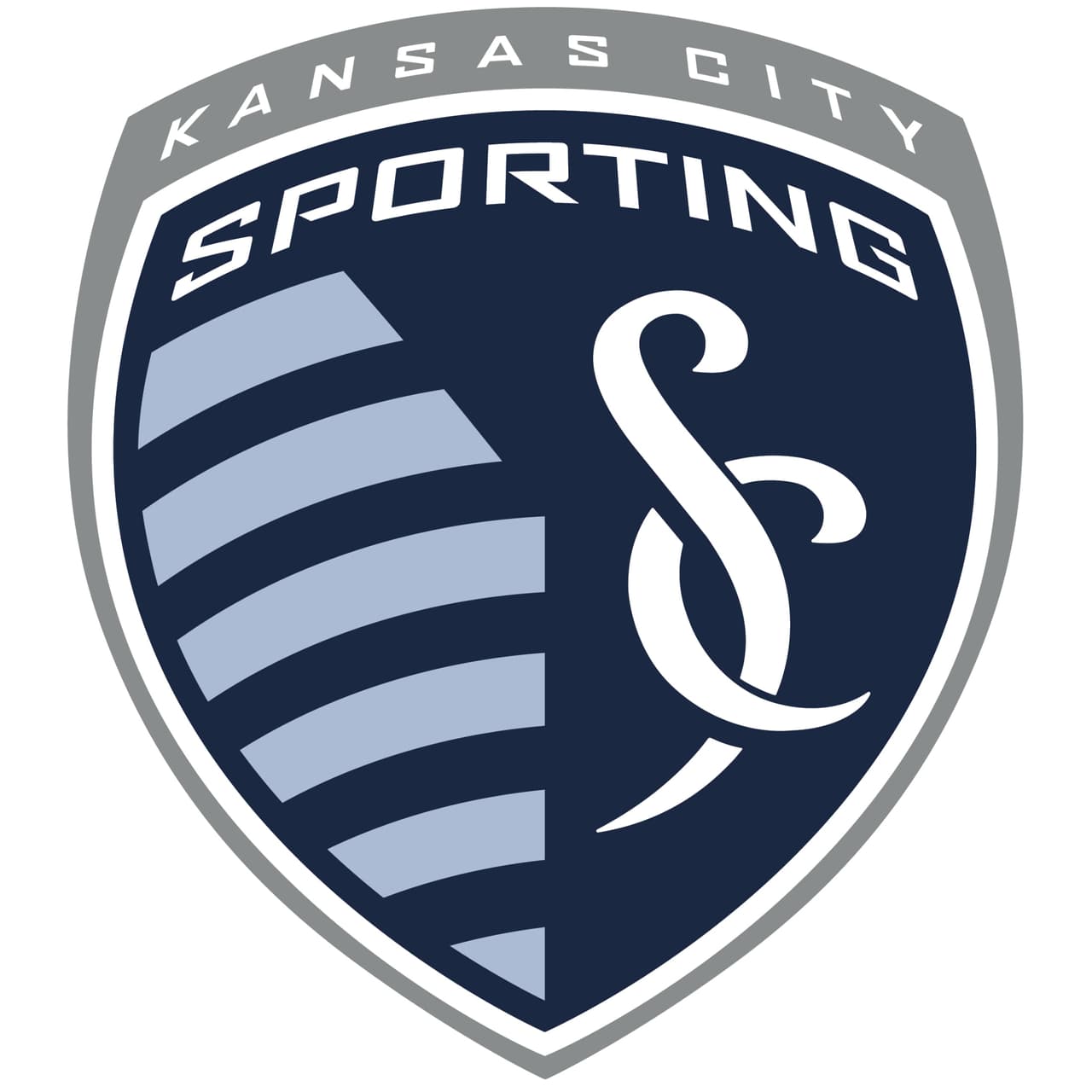 En 2011 el club pasó a llamarse Sporting Kansas City, y este es su escudo.