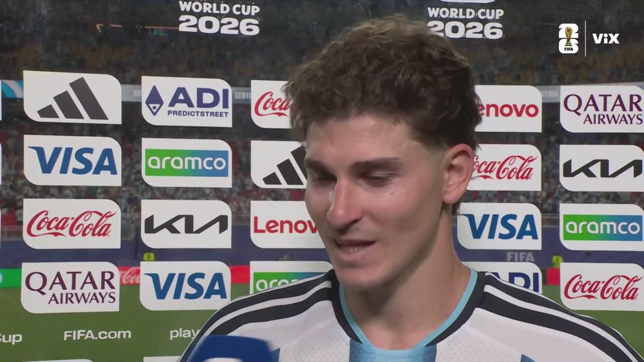 La reacción de Julián Álvarez a las críticas a Argentina en redes sociales