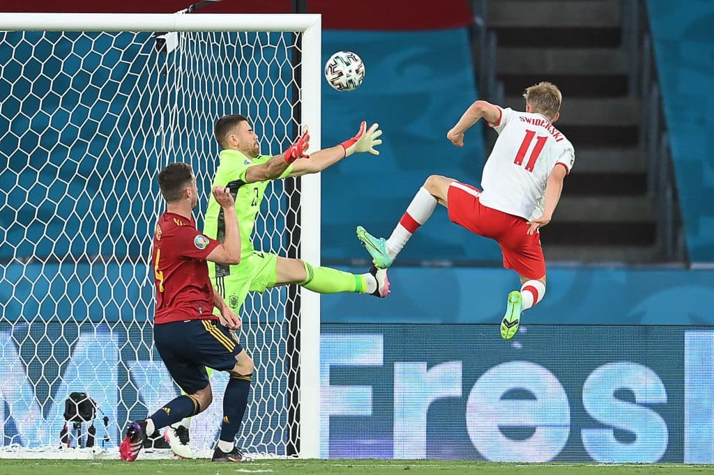 España continnúa sin poder ganar un partido en la Euro 2020 y esta vez empatan 1-1 frente a Polonia.