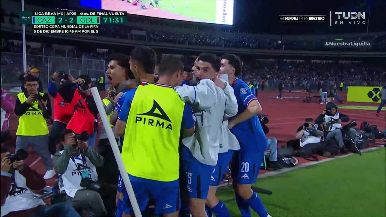 ¡Golazo enfermo de Cruz Azul Media vuelta letal de Jeremy Márquez