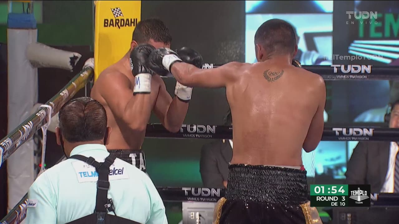 ¡Sufre el ‘Tama’! ‘Pivi’ Romero conecta un izquierdazo brutal