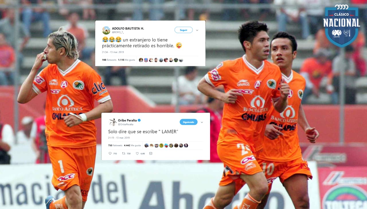 Siguen peleándose: Oribe corrige la ortografía del Bofo y Bofo lo llama 'retirado'