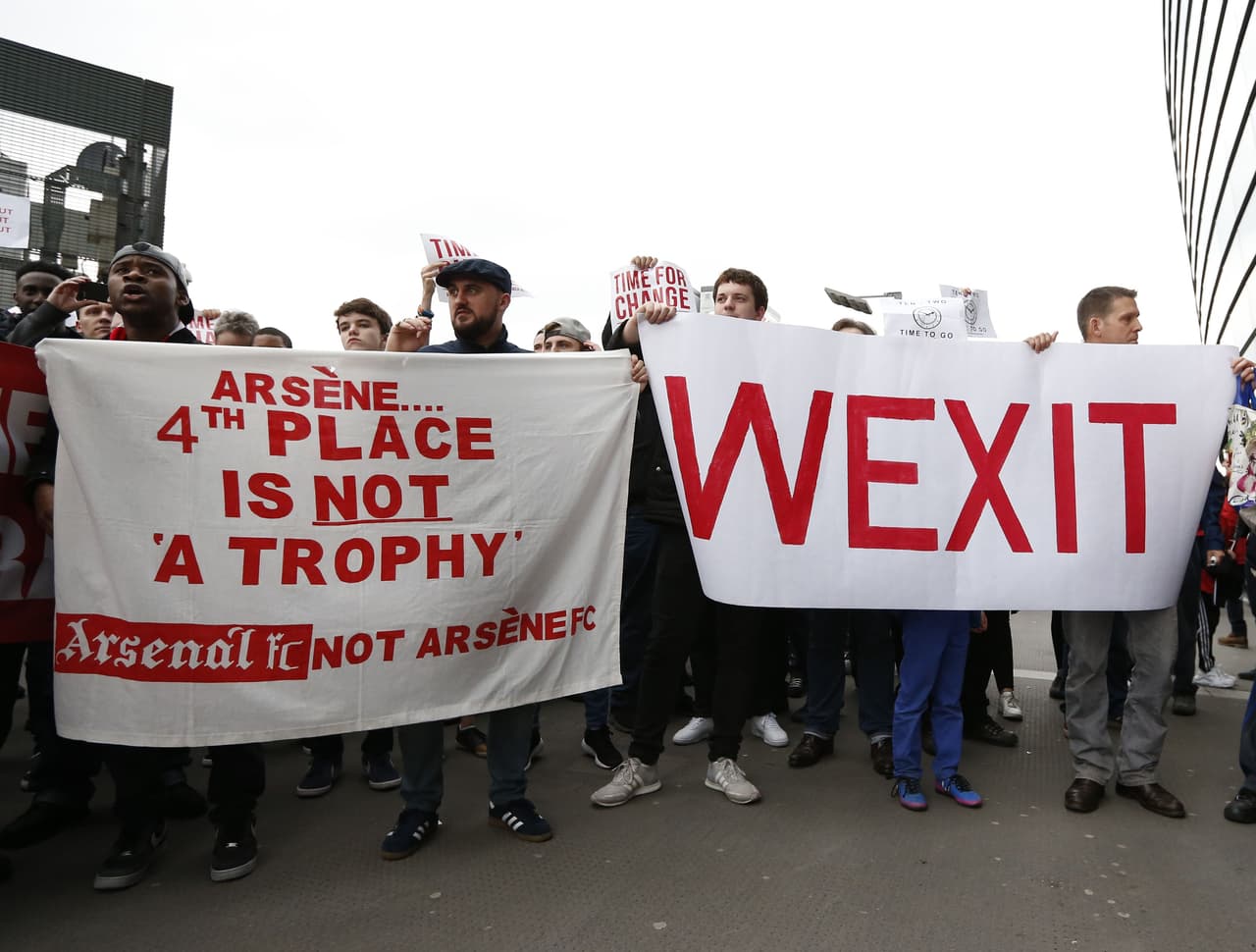 "Wexit": la segunda protesta contra Wenger en cuatro días