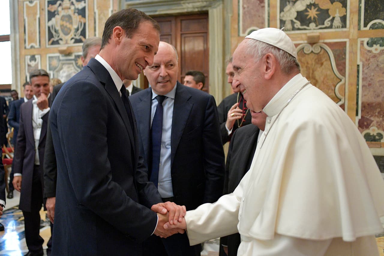 El reconocimiento que tiene Allegri en Italia y a nivel mundial lo han convertido en una celebridad.