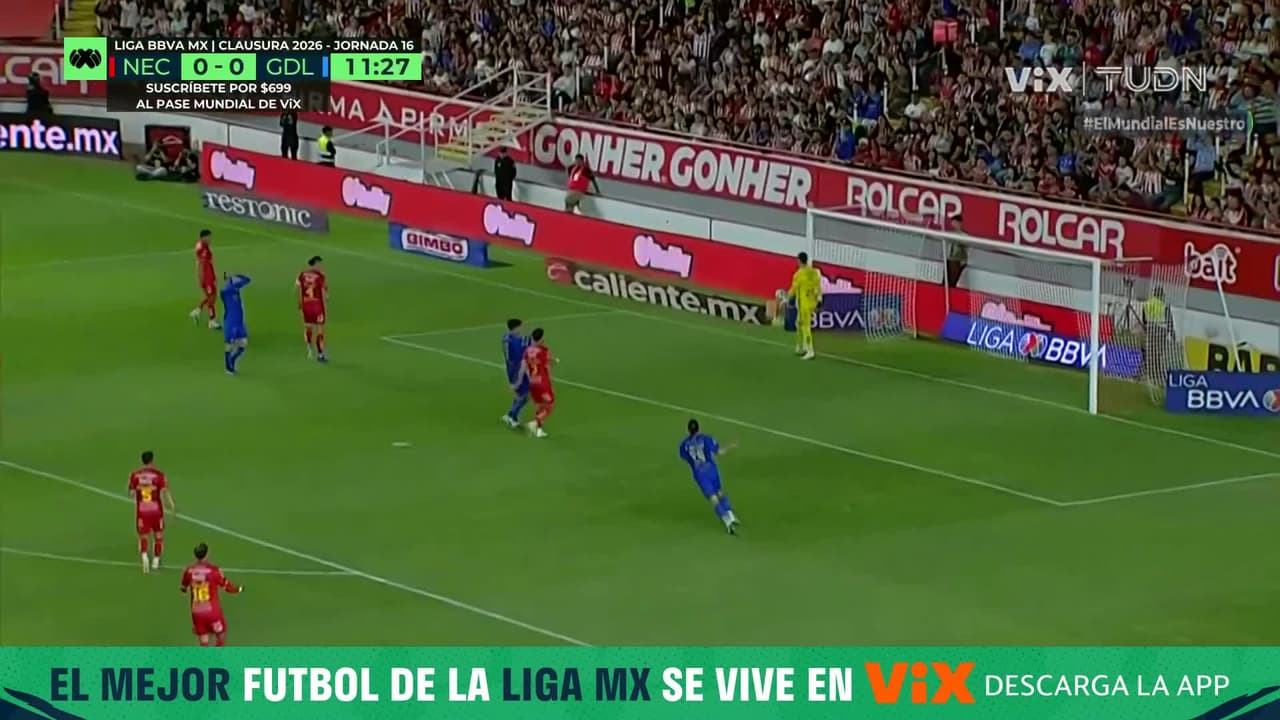 ¡Se salva el Necaxa! La hormiga se queda a nada de abrir el marcador