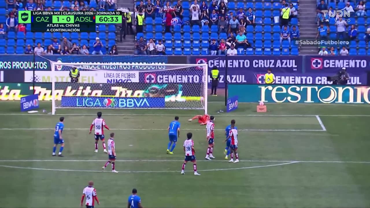 ¡Palavecino estuvo a uno centímetros del gol! Tremenda combinación de la 'Maquinola' pero el tiro se fue apenas desviado