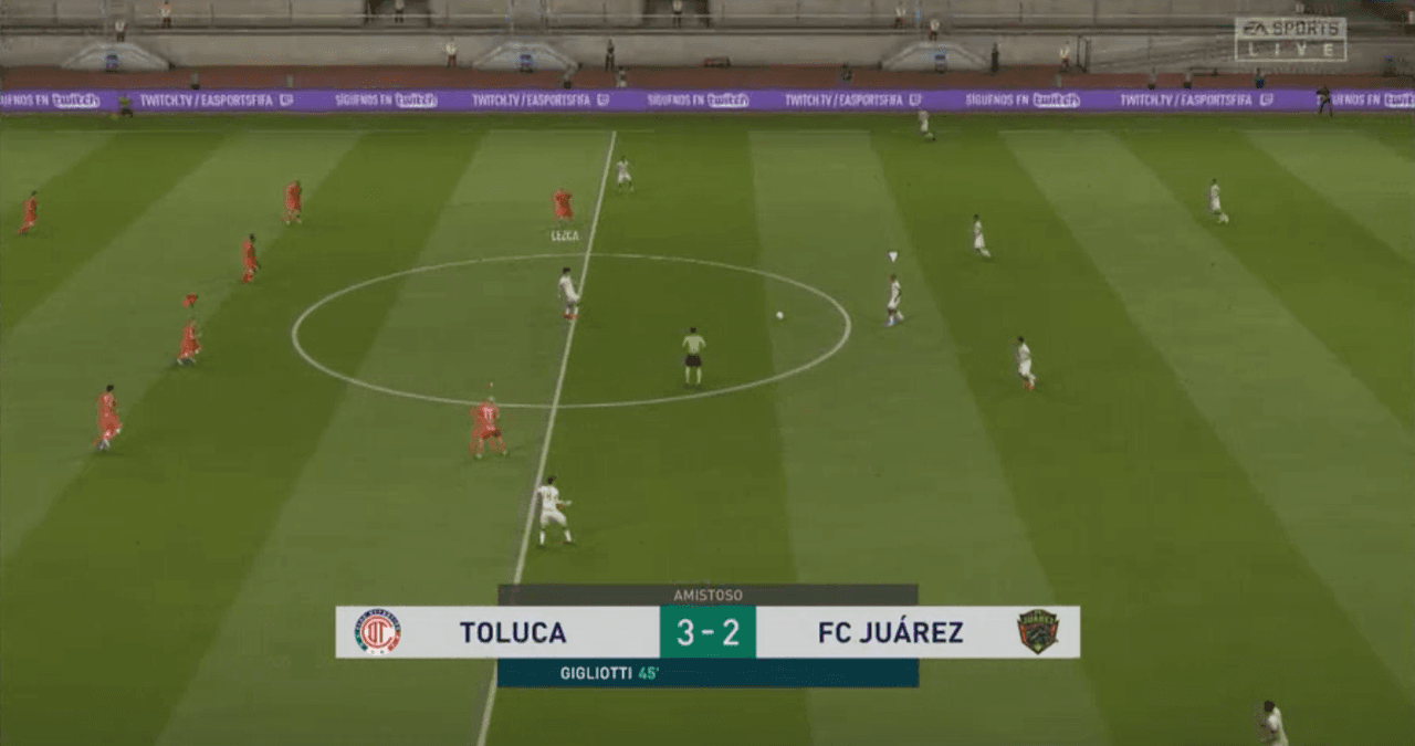 Diego Rosales venció a Marco Canaales en un divertido partido de eLiga MX.