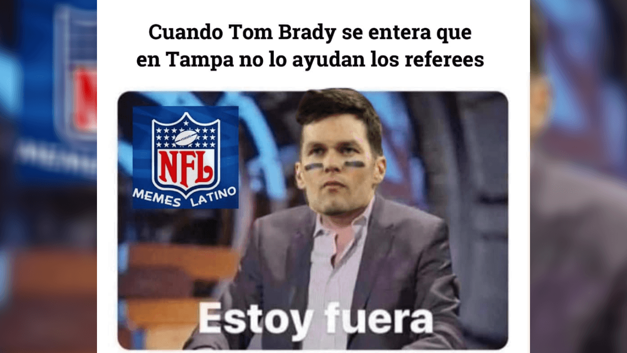Termina la primera jornada de la NFL y estos son los memes que nos dejó el tan esperado Kick off de la temporada. Brady y los Bucs recibieron mucho trolleo.