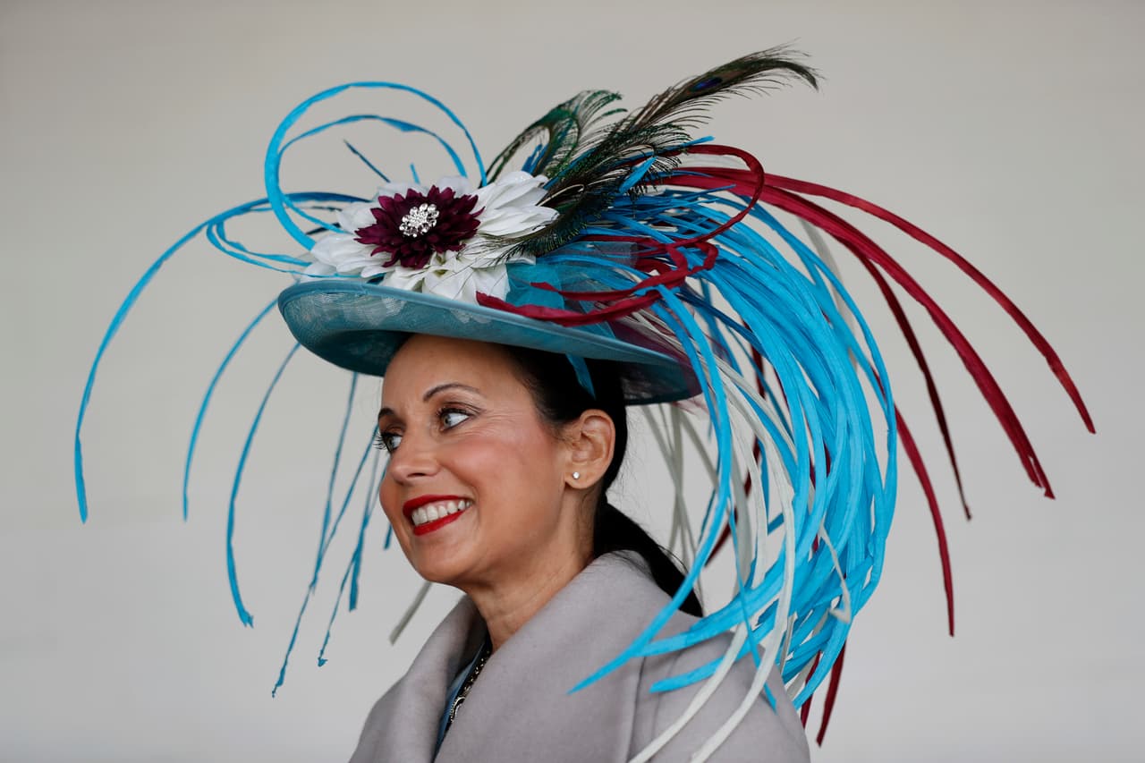 Te presentamos los sombreros más extravagantes que se vieron en la edición 2017 del Derby de Kentuchy