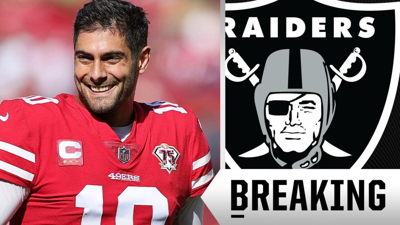¡Maloso!  Jimmy Garoppolo es nuevo quarterback de Raiders