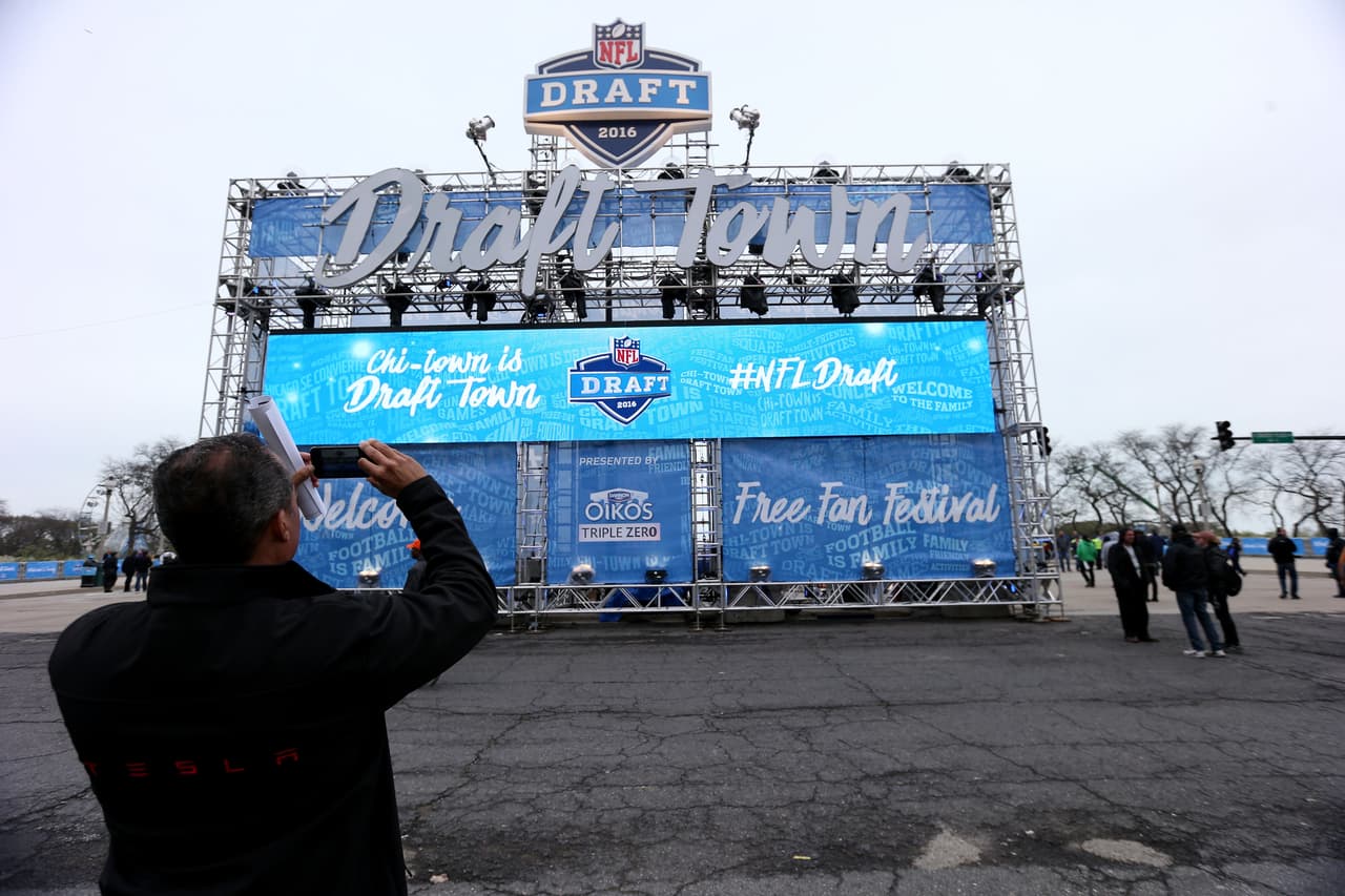 El Draft Town, más grande que el año pasado.