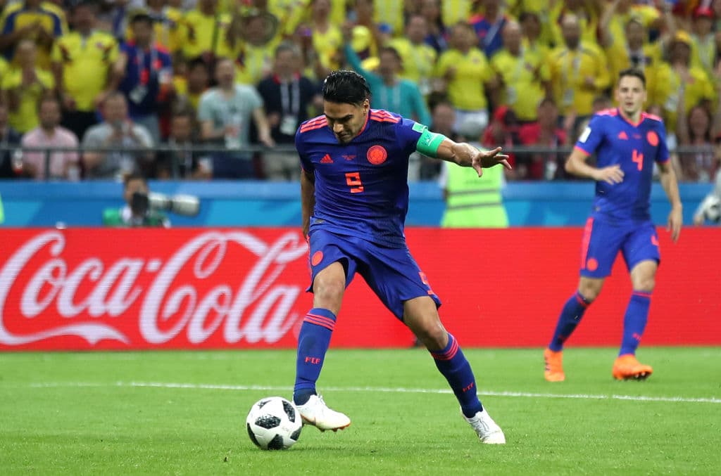 Colombia. Capitán: Radamel Falcao, votó por Luka Modric, Cristiano Ronaldo y Kylian Mbappé.