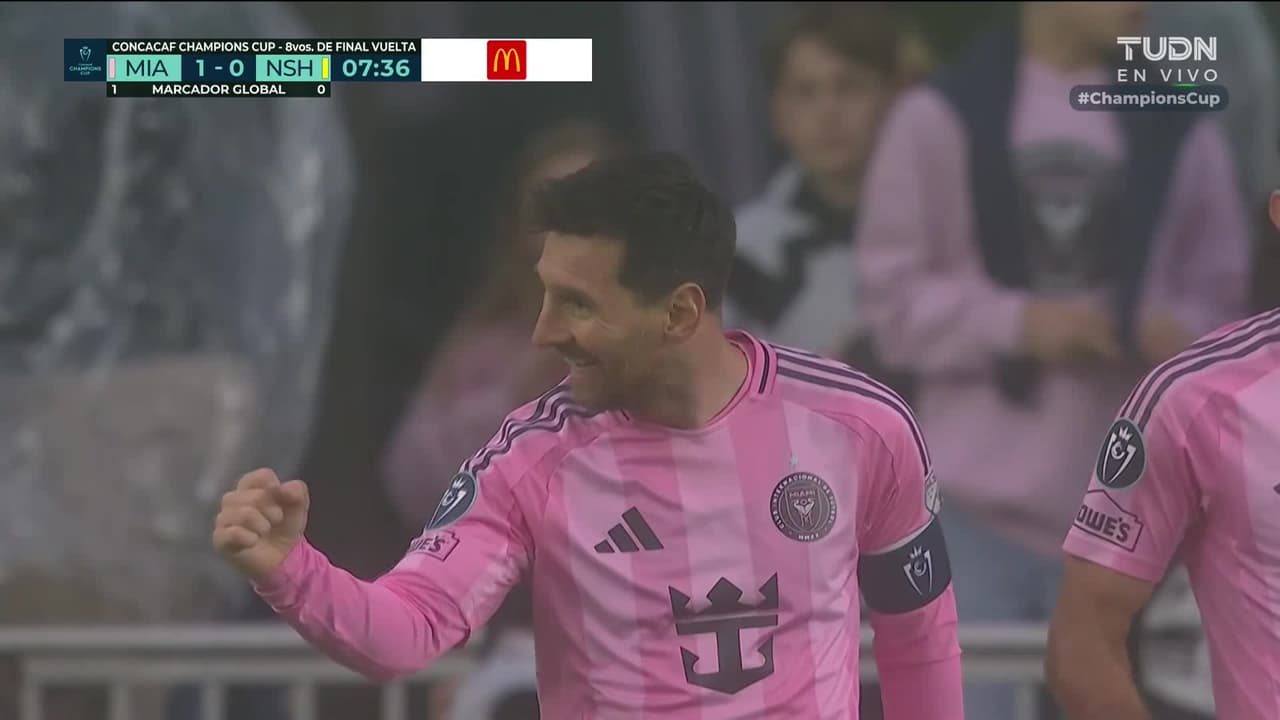 ¡Novecientas veces Messi! D10S consigue su gol 900 en el Inter vs. Nashville