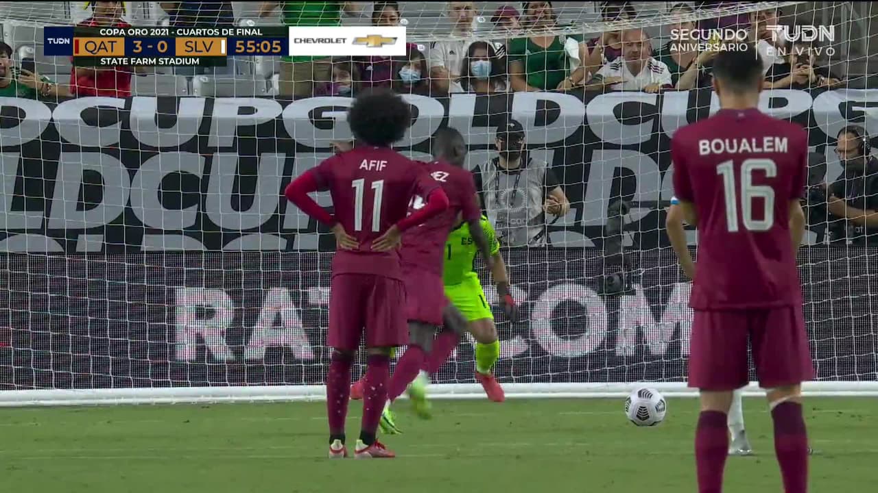 ¡GOL!  anota para Catar. Ali Abdulla