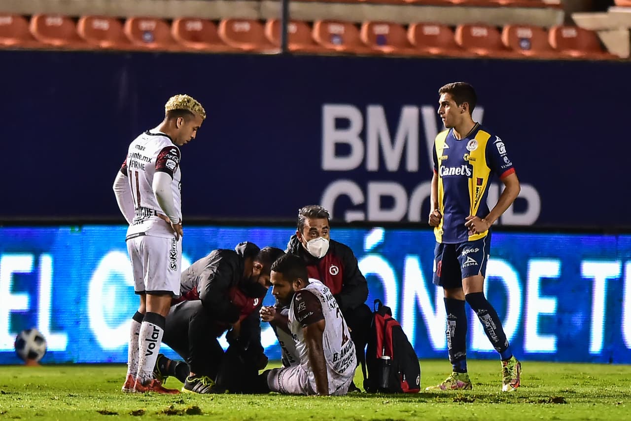 Con un hat trick de Germán Berterame y gol de Facundo Waller, Atlético San Luis golea 4-1 a Tijuana.