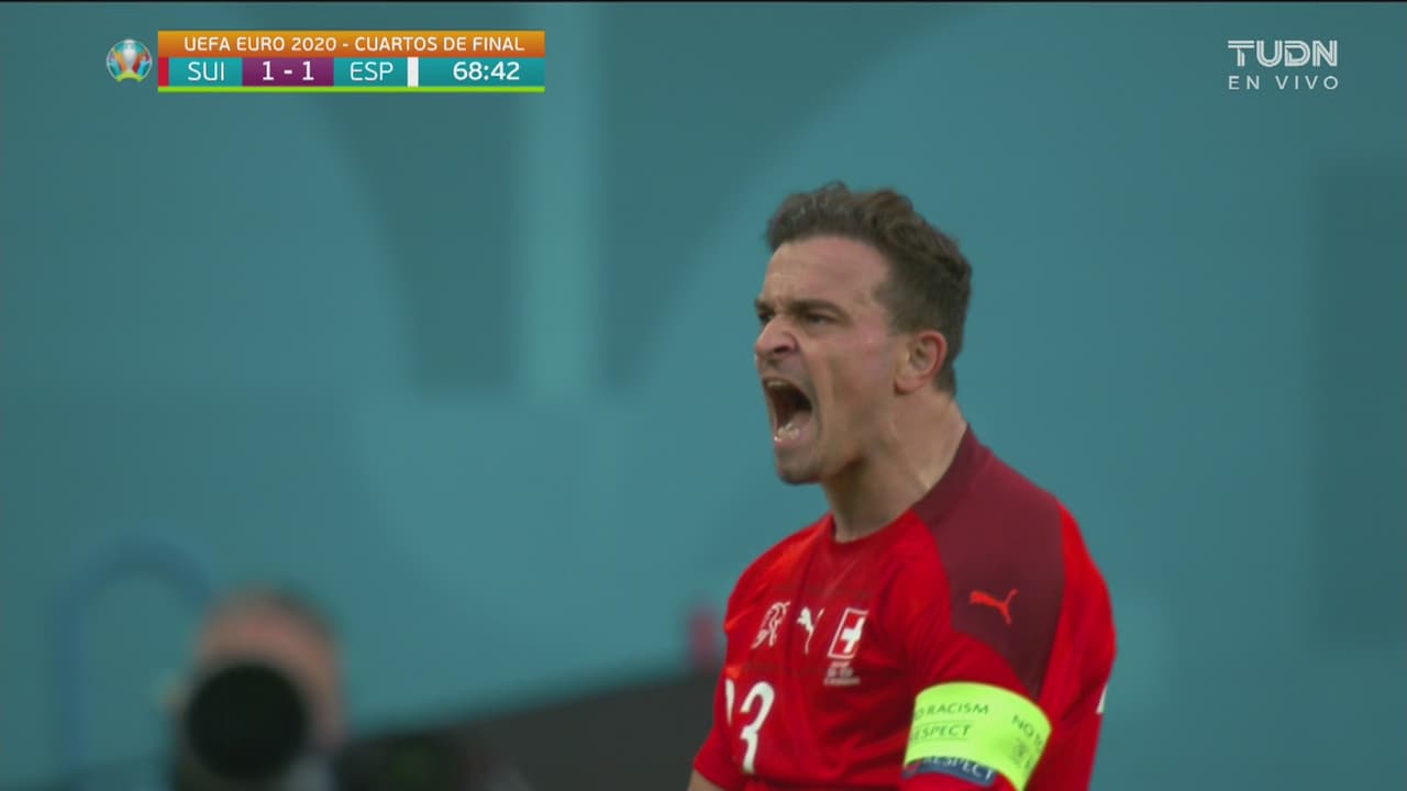 ¡Se hace presente! Error de España y Shaqiri no perdona el 1-1