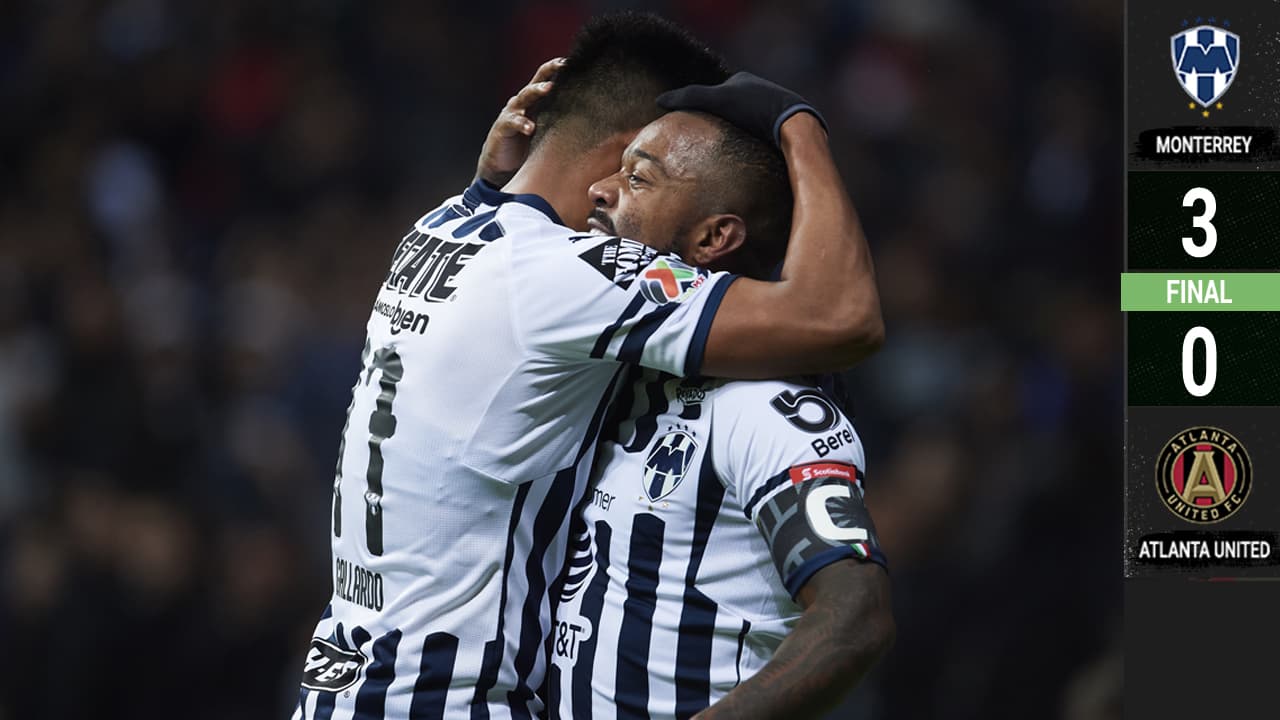 ¡Superioridad regia! Rayados mantuvo dominio mexicano y acabó goleando al Atlanta United