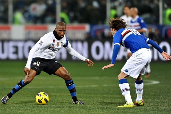 El Inter de Milán visitó el campo de la Sampdoria, con el objetivo de la victoria.