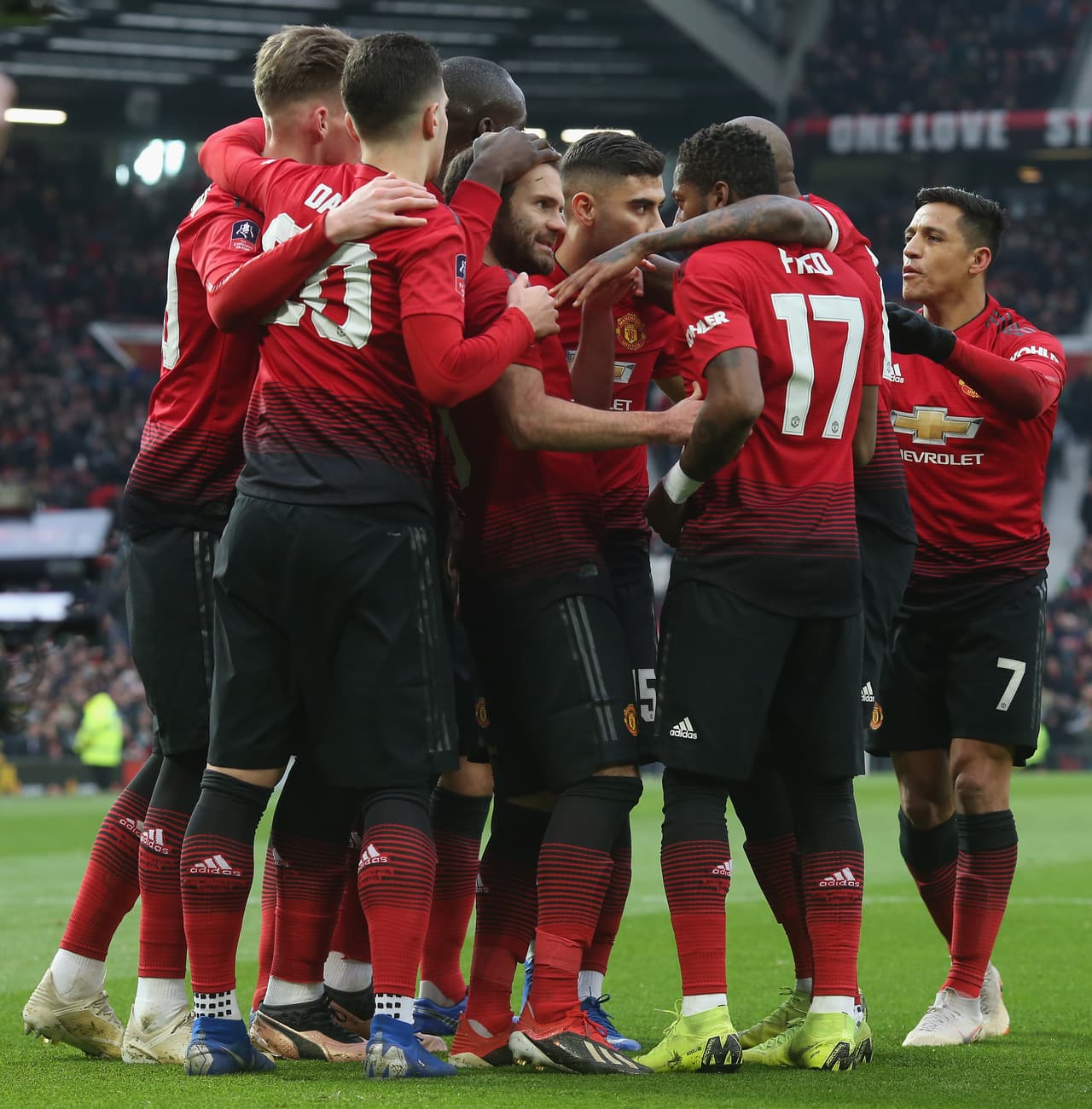 Para el ex Chelsea y Valencia fue su quinto festejo en la temporada, el primero en esta edición de la FA Cup.