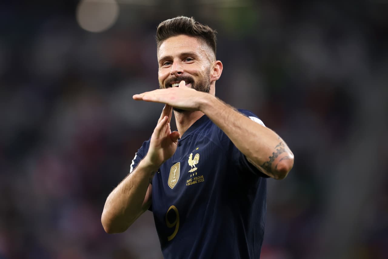 Olivier Giroud abrió el marcador.