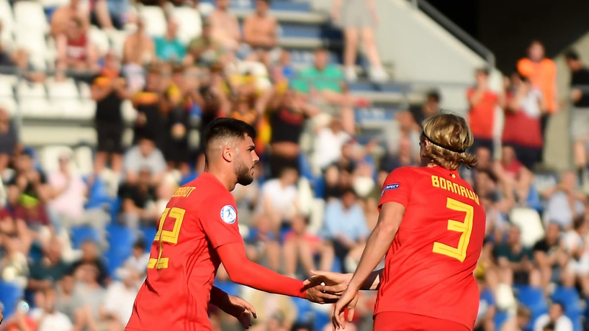 Fue al minuto 24 cuando Bélgica empató el juego en una jugada en la que la defensa ibérica se enredó y no pudo sacar el balón del área.