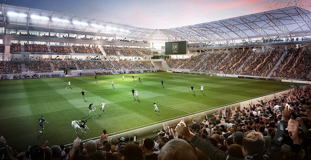 La sede del LAFC contará con una superficie de juego natural. (Los Angeles FC)