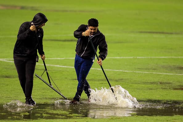 <b>LO PEOR:</b> Las condiciones climáticas afectaron parte de México y balompié azteca sufrió afectaciones puesto que el Morelia - Pumas y León - Tijuana se suspendieron y solo el segundo juego se terminó.