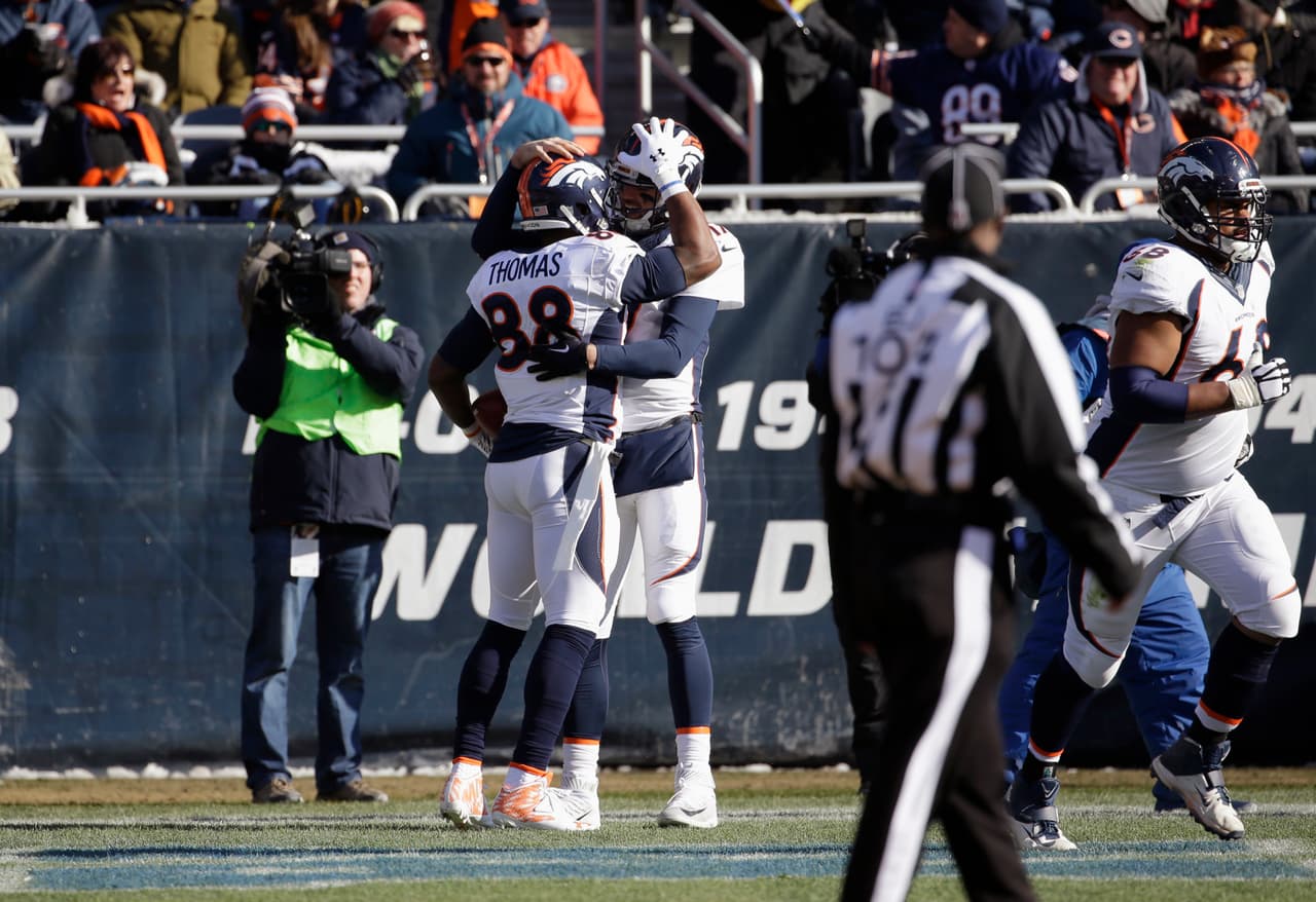Brock Osweiler debutó como titular con una agónica victoria de los Broncos por 17-15 sobre los Bears y estas son las mejores imágenes del encuentro.