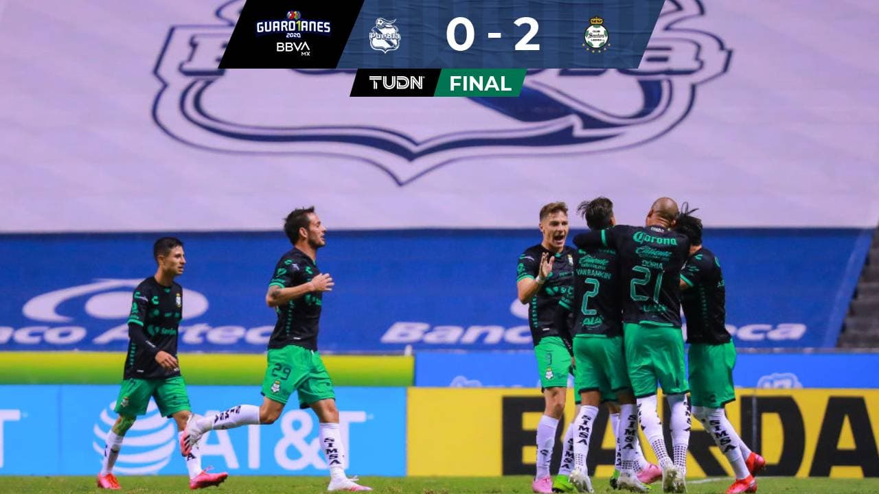 Santos Laguna desplaza a Puebla en la tabla de posiciones