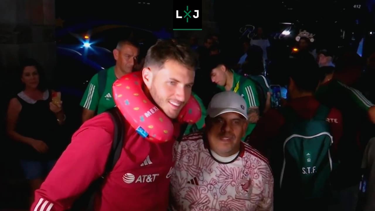 La Selección Mexicana llegó a Phoenix para el partido contra Haití 