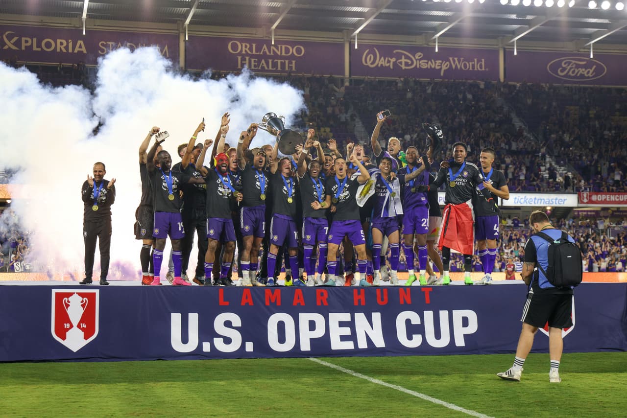 Orlando City SC ganó la Copa Abierta de Estados Unidos de 2022 en el Exploria Stadium.