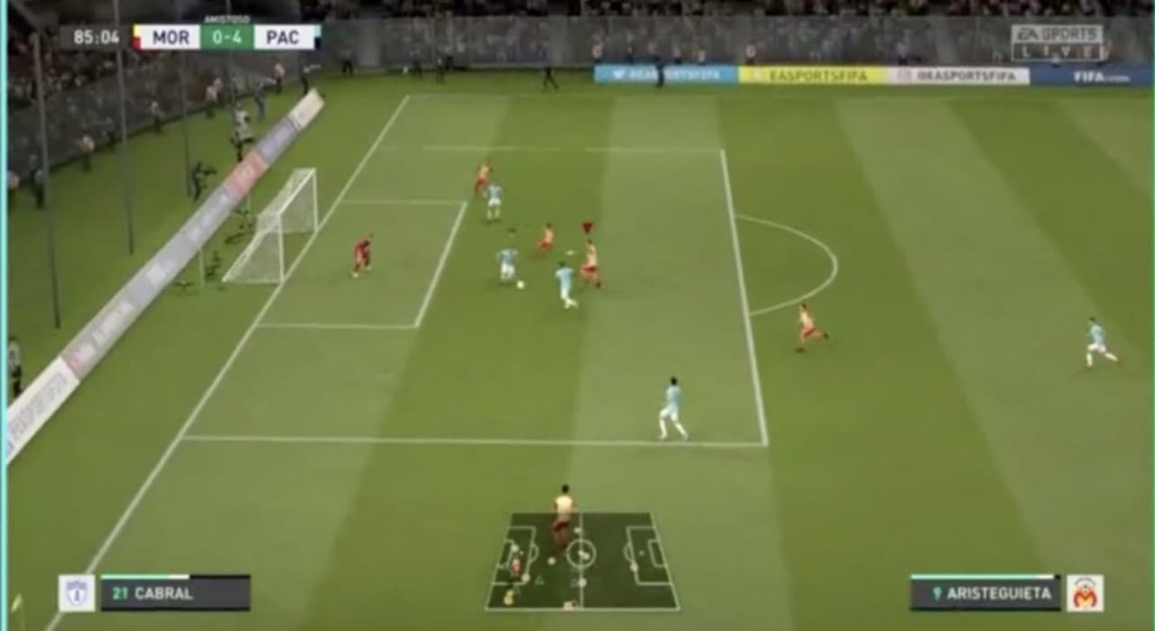 Con una contundente goleada por parte de Kevin Álvarez, el Pachuca consigue los tres puntos y el liderato de la eLiga MX.