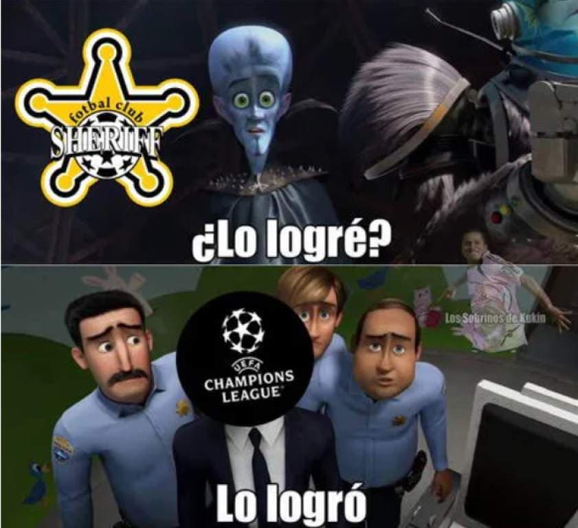 Los memes salen de su cueva luego de que el Real Madrid perdiera 1-2 en casa frente a un humilde Sheriff Tiraspol.