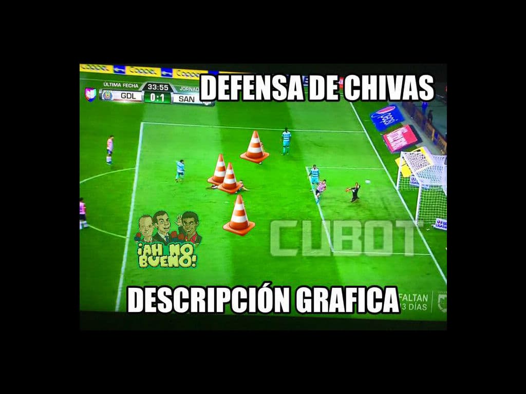 Las redes sociales se burlaron con todo de la derrota de Chivas contra Santos y del empate de América y Pumas.