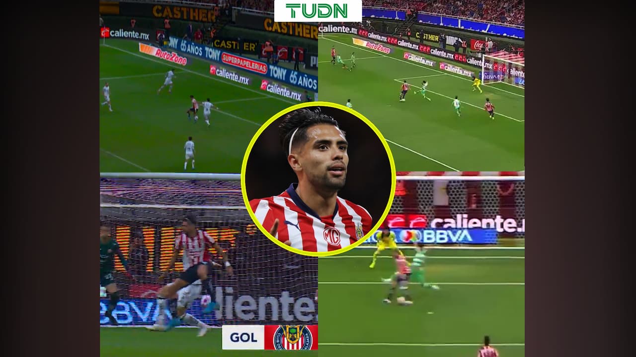 Ricardo Marín repite gol de taquito con Chivas como en 2024