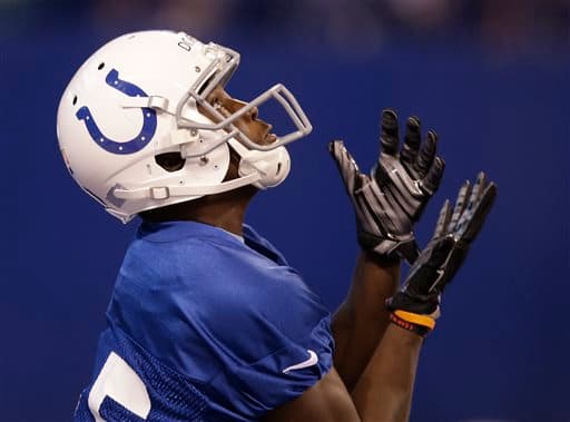 Mira las mejores tomas del WR novato de los Indianapolis Colts, Phillip Dorsett, durante su sesión de fotos y durante el campo de entrenamiento (AP-NFL).