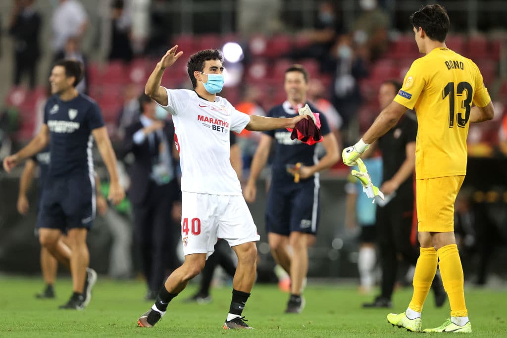 Las postales de la celebración del cuadro de Lopetegui tras imponerse al Inter en la final.