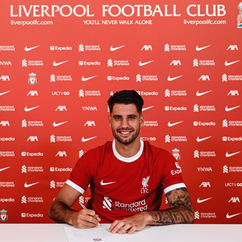 Dominik Szoboszlai, nuevo fichaje del Liverpool.